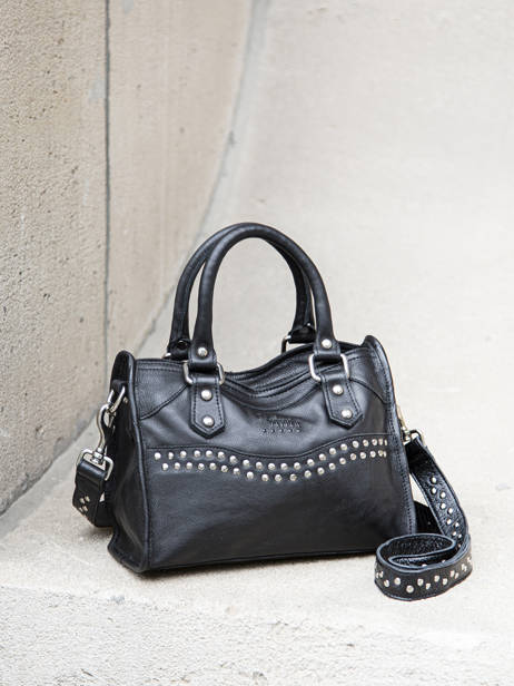 Sac Bandoulière Basilic pepper Noir glam BGLA72