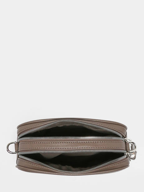 Sac Bandouliere Grained Miniprix Marron grained F8035 vue secondaire 3
