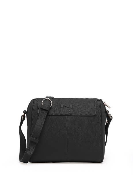 Sac Bandoulière Riders Cuir Nathan baume Noir riders 3