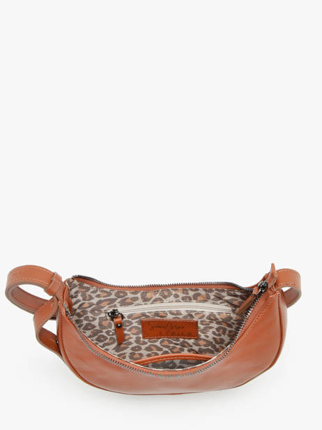 Sac Bandoulière S Sosoomao Cuir Etrier Beige sosoomao ECSO057S vue secondaire 3