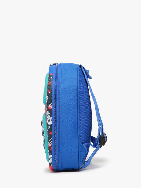 Mini Sac à Dos Miniprix Bleu animal 88 vue secondaire 2