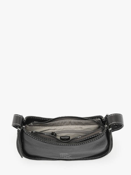 Sac Bandoulière Foudre Cuir Etrier Noir foudre EFOD089S vue secondaire 3