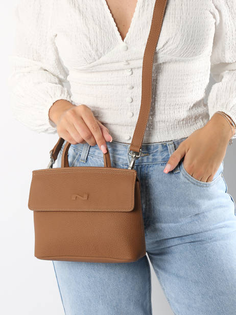 Leather Calie Crossbody Bag Nathan baume Brown nathan 19 other view 1