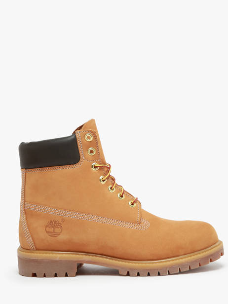 Boots Premium 6 In Leather Timberland Brown men TB110061
