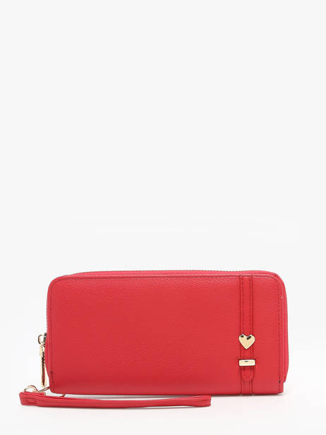 Portefeuille Porte-cartes Miniprix Rouge love 78SM2642 vue secondaire 2