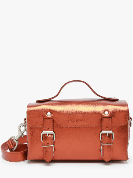 Leather L'artisan Ginger Crossbody Bag Paul marius Brown ginger ARTISGIN