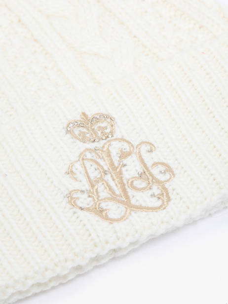 Bonnet Lauren ralph lauren Beige textile 54960084 vue secondaire 1