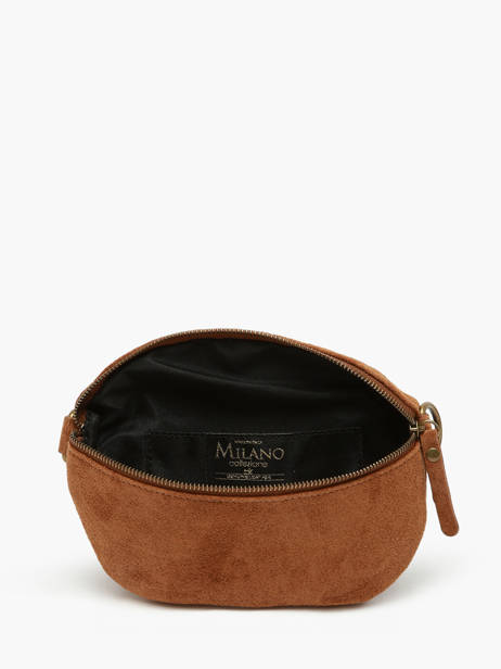 Belt Bag Milano Brown velvet VE19091 other view 3