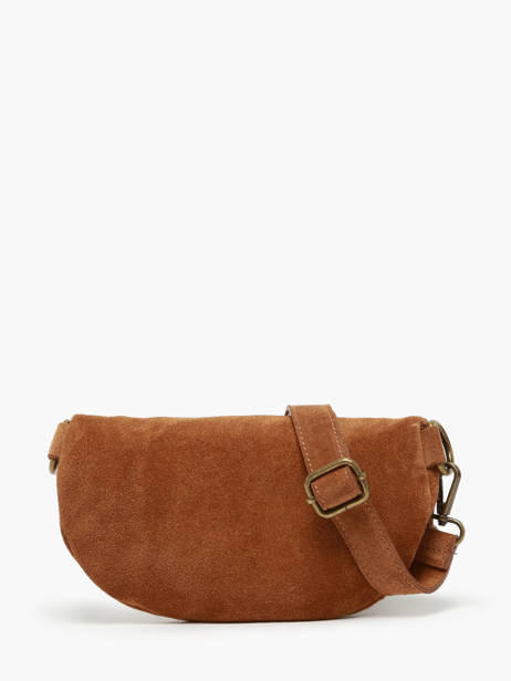 Belt Bag Milano Brown velvet VE19091 other view 4