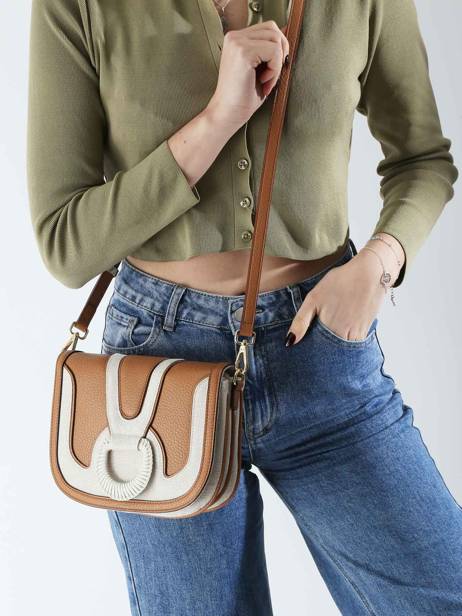 Sac Bandoulière Ld Bags Laurent david Marron ld bags 893 vue secondaire 1