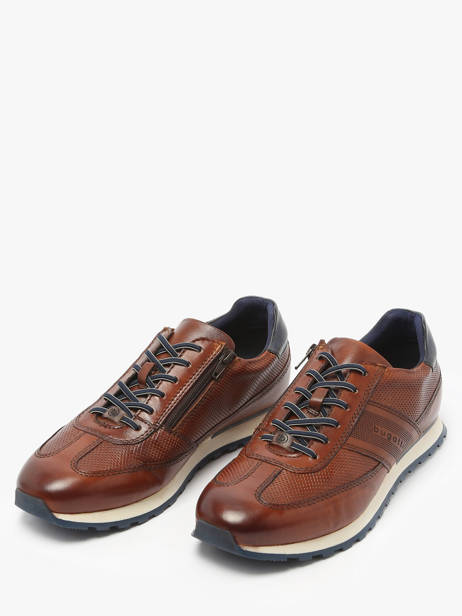Sneakers Ivar In Leather Bugatti Brown men 331ARX01 other view 2