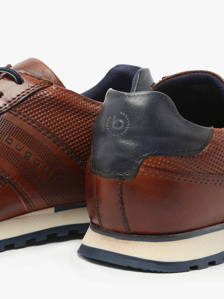 Sneakers Ivar In Leather Bugatti Brown men 331ARX01 other view 3