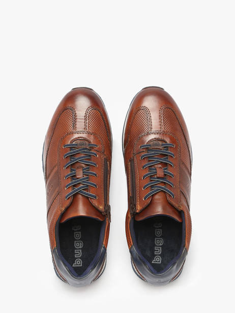 Sneakers Ivar In Leather Bugatti Brown men 331ARX01 other view 4