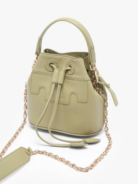 Shoulder Bag La Suite Leather Paul marius Green la suite CAPUXSUI other view 2