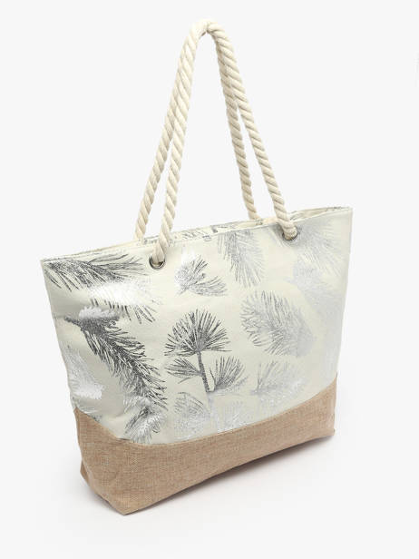 Sac Porté épaule Plage Polyester Gerard pasquier Blanc plage P24023 vue secondaire 2