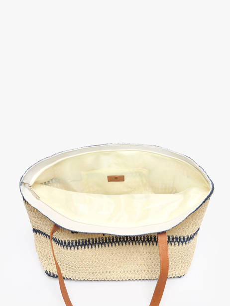 Sac Porté épaule Cabas Polyester Gerard pasquier Bleu cabas P25022 vue secondaire 3