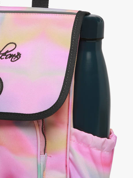 1 Compartment Backpack Cameleon Pink vintage fantasy SD30 other view 5