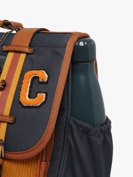 Cartable Enfant 2 Compartiments Cameleon Marron vintage urban CA38 vue secondaire 5