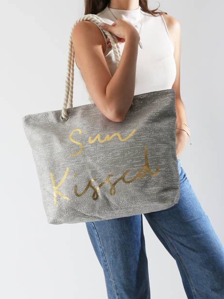 Sac Porté épaule Plage Polyester Gerard pasquier Gris plage P24022 vue secondaire 1