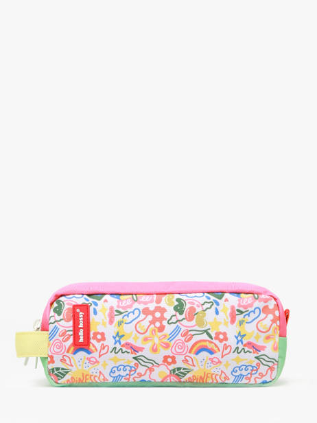Trousse 2 Compartiments Hello hossy Multicolore cool kids P