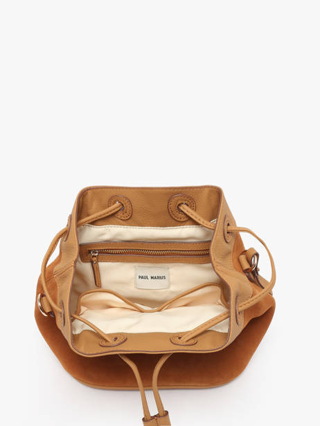 Sac Bandoulière La Suite Cuir Paul marius Orange la suite CAPUCSUI vue secondaire 2