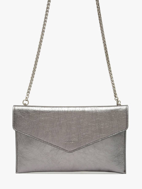 Pochette De Soirée L Paddock Cuir Etrier Argent paddock EPAD075L vue secondaire 1