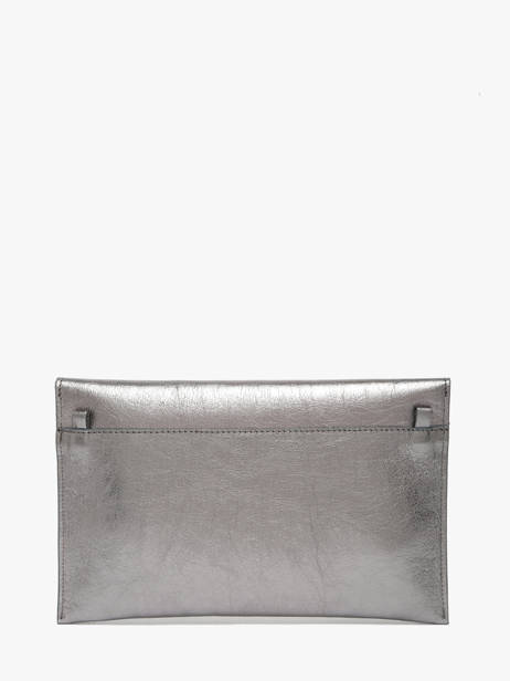 Pochette De Soirée L Paddock Cuir Etrier Argent paddock EPAD075L vue secondaire 3