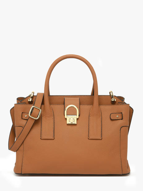 Sac Porté Main M Equestre Cuir Etrier Marron equestre EEQT142M