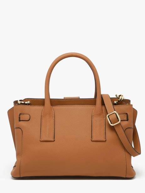 Sac Porté Main M Equestre Cuir Etrier Marron equestre EEQT142M vue secondaire 4