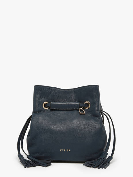 Sac Bourse S Tradition Cuir Etrier Bleu tradition ETRA004S