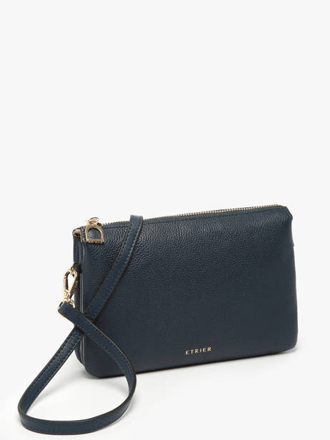Sac Bandoulière Tradition Cuir Etrier Bleu tradition ETRA0143 vue secondaire 1