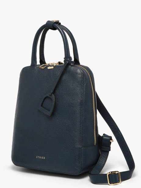 Sac à Dos Tradition Cuir Etrier Bleu tradition ETRAB37S vue secondaire 1