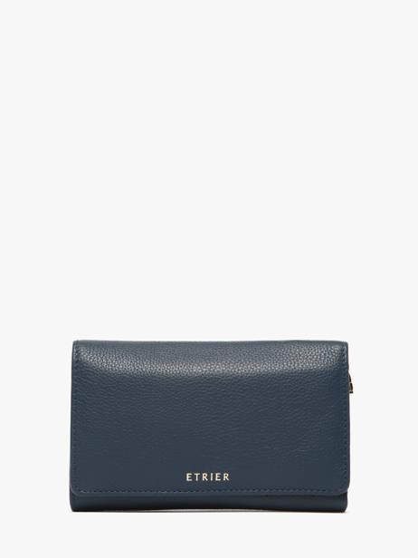 Portefeuille M Tradition Cuir Etrier Bleu tradition ETRA095M