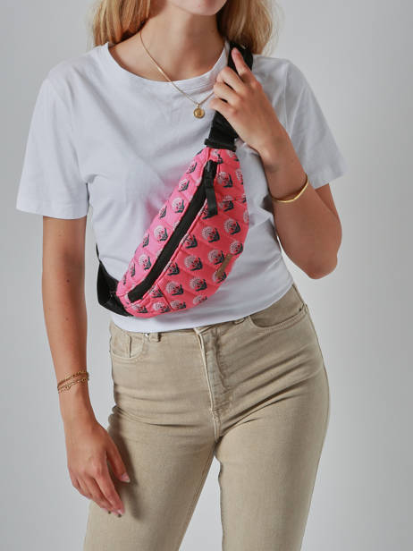 Reversible Belt Bag Cabaia Pink belt bag BELTBAG other view 1