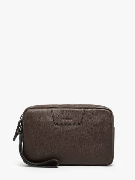 Pochette Homme Flandres Cuir Etrier Noir flandres EFLA733S