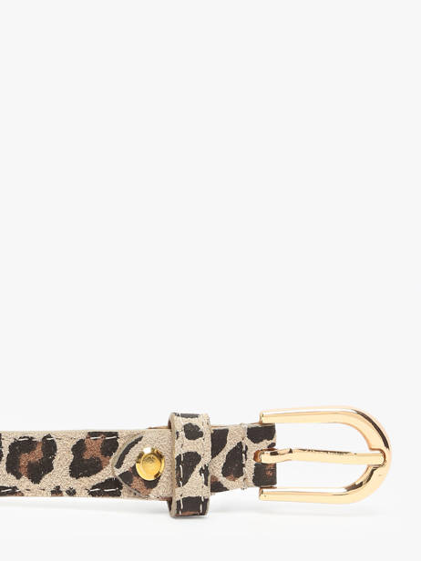 Belt Milano Beige velvet leopardo VL25068 other view 1