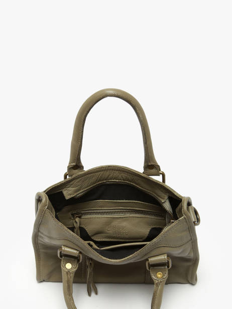 Sac Bandoulière Cow Cuir Basilic pepper Vert cow BCOW72 vue secondaire 3