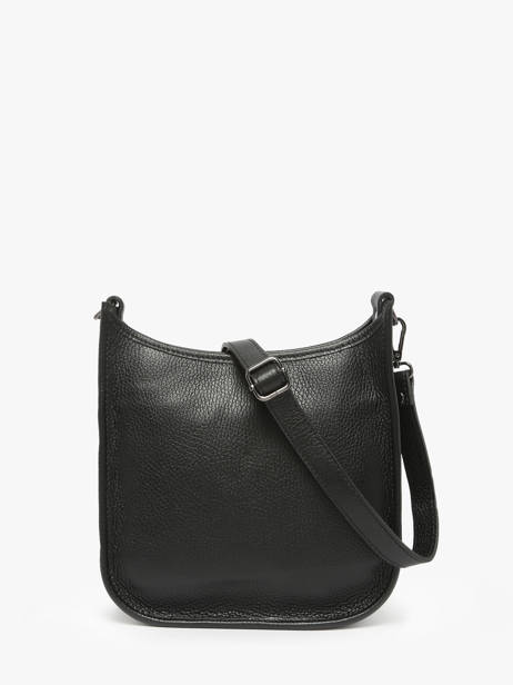 Sac Bandoulière Caviar Cuir Milano Noir caviar CA25067 vue secondaire 4