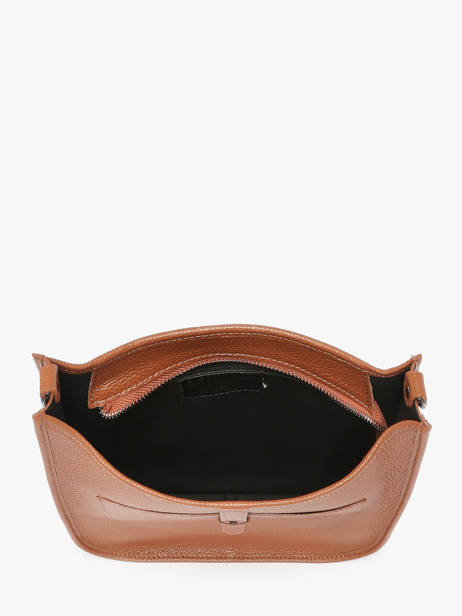 Sac Bandoulière Caviar Cuir Milano Orange caviar CA25068 vue secondaire 3