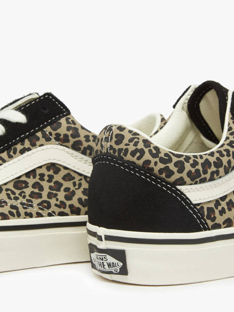 Sneakers Old Skool In Leather Vans Black women D6WYY61 other view 3