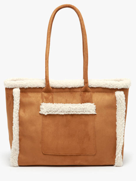 A4 Size Shoulder Bag Sheep David jones Beige sheep CM7876