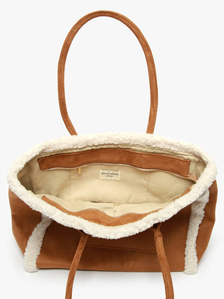 A4 Size Shoulder Bag Sheep David jones Beige sheep CM7876 other view 3
