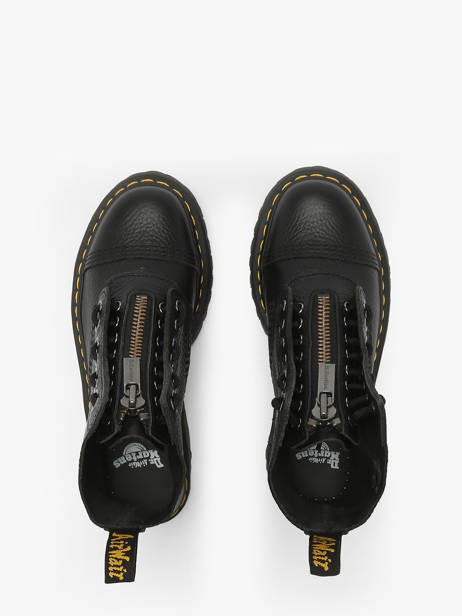 Sinclair Boots In Leather Dr martens Black women 22564001 other view 4