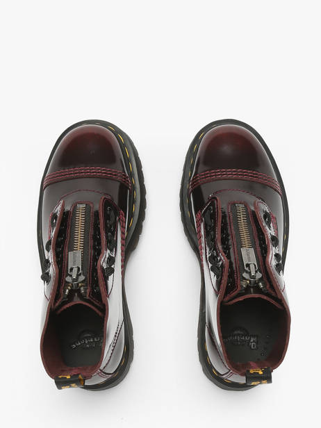 Boots Sinclair In Leather Dr martens Red women 25233600 other view 4
