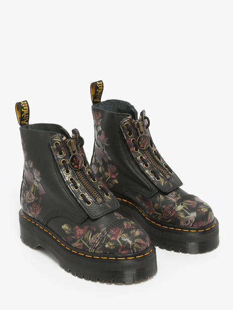 Boots Sinclair In Leather Dr martens Black women 32050001 other view 2