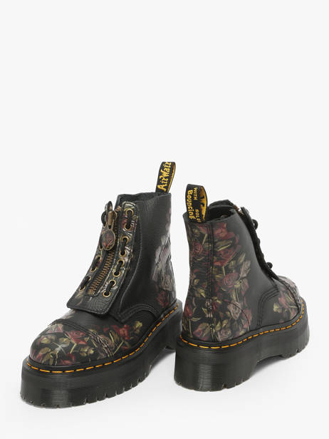 Boots Sinclair In Leather Dr martens Black women 32050001 other view 3