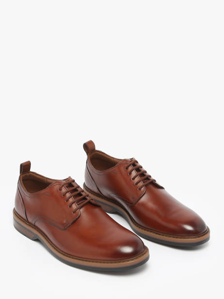 Derby Shoes Aldwin Lace In Leather Clarks Brown men 26183252 other view 2