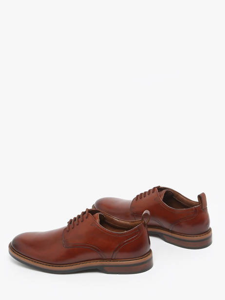 Derby Shoes Aldwin Lace In Leather Clarks Brown men 26183252 other view 3