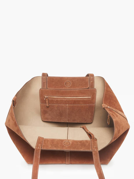 Shoulder Bag Cabas Leather Vanessa bruno Brown cabas 29V40873 other view 3