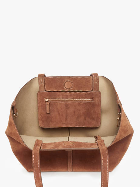 Shoulder Bag Cabas Leather Vanessa bruno Brown cabas 29V40874 other view 3